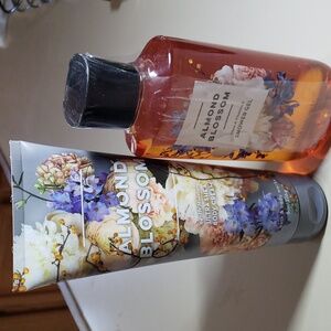 Bath & Body Works Almond Blossom Body Wash And Body Cream. New